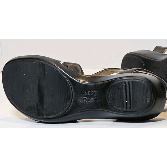 Naturalizer Women's Nasim Banded Leather Sandals Black Sizes 9M - Picture 10 of 12